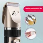 Professional Cat Dog Hair Clipper Grooming Kit Rechargeable Pet Hair Trimmer Shaver Set Animals Hair Cutting Machine Low-Noise - Image 4