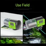 Automatic Fish Feeder Digital Fish Tank Aquarium Food Dispenser Plastic Intelligent Timing Electric Fish Feeding Tool For Turtle - Image 4