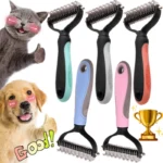 New Dog Brush Pet Dog Hair Remover Cat Comb Grooming And Care Brush For Matted Long Hair and Short Hair Curly Dog Supplies Pet
