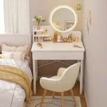 Dresser bedroom simple modern small apartment makeup table makeup table dressing table small 2025 light luxury new - Image 2