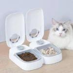 Dog Feeder Cat Automatic Feeding Water Bowl with Timer Pet Food Storage Dispenser Container Pets Puppy Kitten Accessories - Image 2