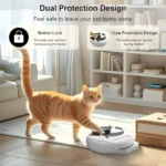 Automatic Pet Feeder Smart Cat Food Dispenser for Wet Food and Dry Food, Cat Automatic Feeder ，Ice box sold separately - Image 4