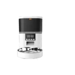 4L Button Automatic Pet Feeder Smart 5V USB Auto Cat Food Dispenser Smart Control Pet Feeder for Cats Dog Dry Food StainlessBowl - Image 2