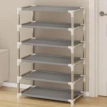 【Upgraded Thickened】Multi-story Dormitory Simple Cabinet Home Simple Shoe Rack Space Saving And Economy New Home Dustproof Shoe - Image 2