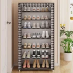 NEWSimple shoe rack multi-layer space-savingand economical householddustproof storage shoe cabinet dormitory door simple cabinet - Image 4