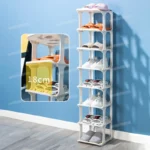 Multi-layer Shoes Storage Rack Minimalist Shoe Organizer for Home Dormitory Saving Space Wall Corner Shoe Cabinets - Image 6