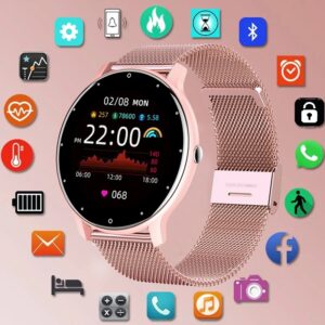 Women's Waterproof Smart Watch with Weather Forecast