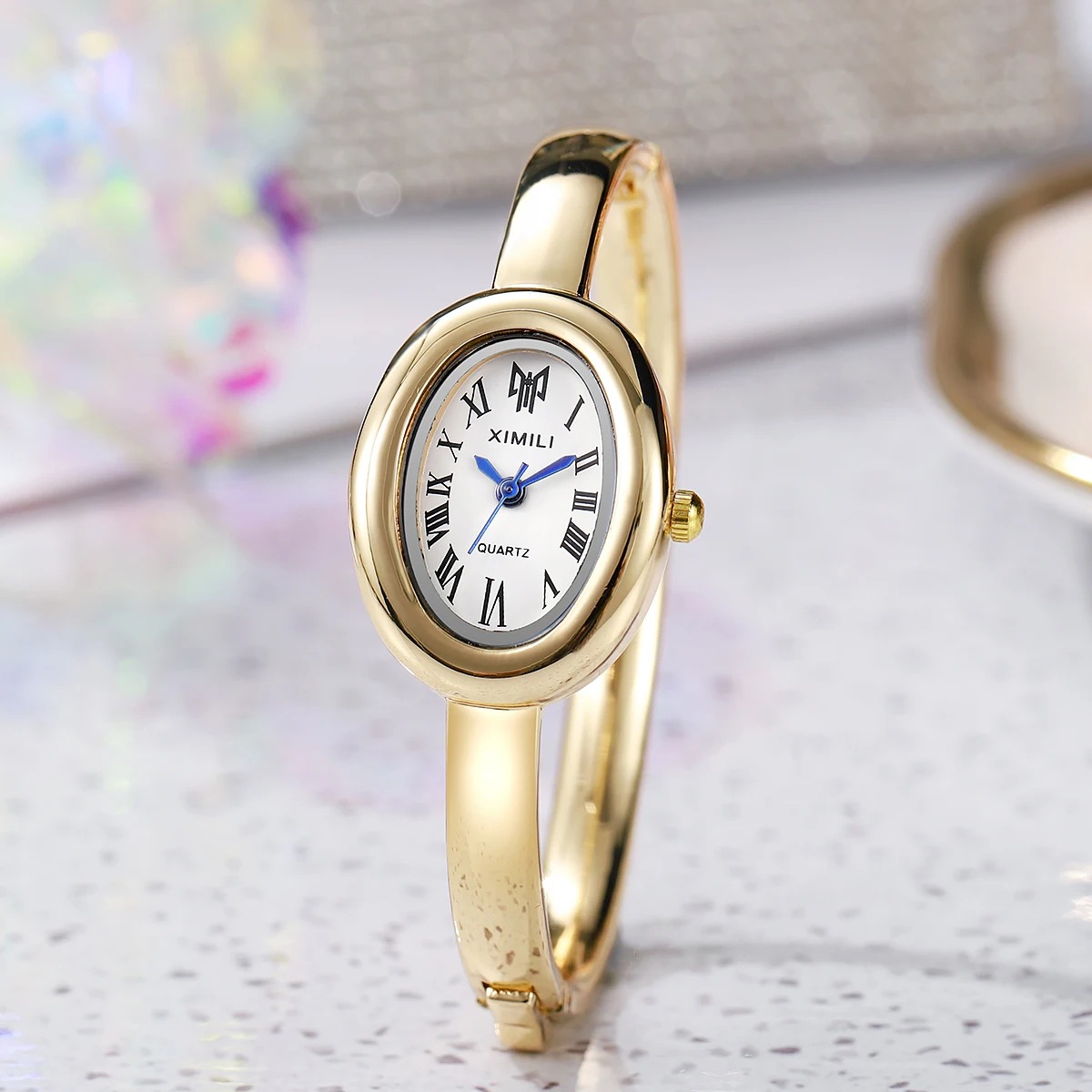 Women’s Stainless Steel Quartz Watch – Elegant Silver Waterproof Wristwatch for Ladies and Girls 6 Women’s Stainless Steel Quartz Watch – Elegant Silver Waterproof Wristwatch for Ladies and Girls - Image 6