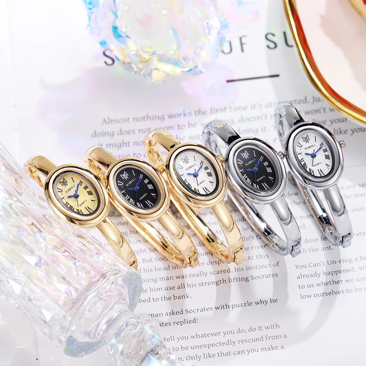 Women’s Stainless Steel Quartz Watch – Elegant Silver Waterproof Wristwatch for Ladies and Girls 3 Women’s Stainless Steel Quartz Watch – Elegant Silver Waterproof Wristwatch for Ladies and Girls - Image 3