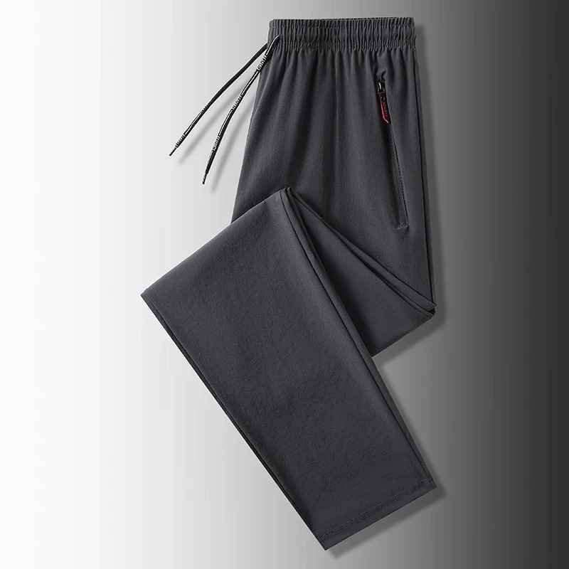 Men’s Casual Cropped Trousers – Straight Leg Lightweight Summer Trousers 3 Men’s Casual Cropped Trousers – Straight Leg Lightweight Summer Trousers - Image 3