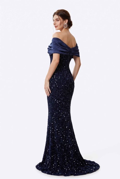 Velvet Fishtail Dress